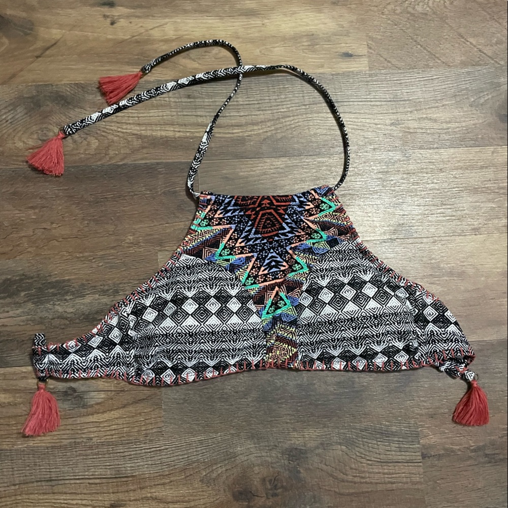 Bikini Top with Tassel Ties!